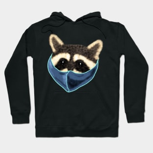 Cute Masked Raccoon Hoodie